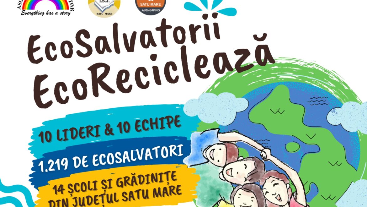 EcoSalvatorii EcoReciclează – a doua ediție 2022